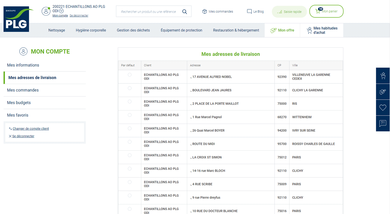 Retrouvez comment utiliser l'espace "mon compte"