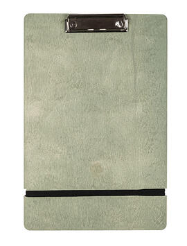 PORTE-MENU AVEC PINCE VERT AA4 34,5 X 23 CM