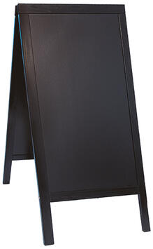 PANNEAU TROTTOIR NOIR 129,5 X 70 CM