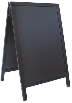 PANNEAU TROTTOIR NOIR 89 X 56,5 CM