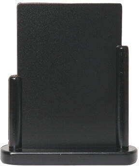 ÉLÉGANTE ARDOISE DE TABLE NOIRE 32 X 28 CM