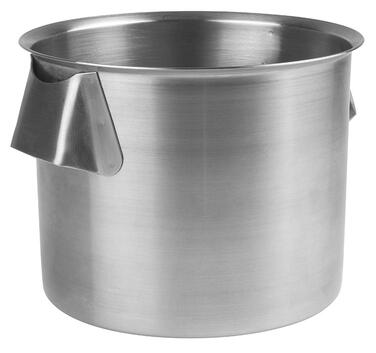 BAHUT À POIGNÉES INOX 14 CM