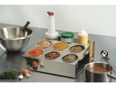 ROLL BOX INOX 6 BOLS 38X36 CM