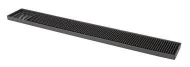 TAPIS DE BAR NOIR 56 X 8 CM
