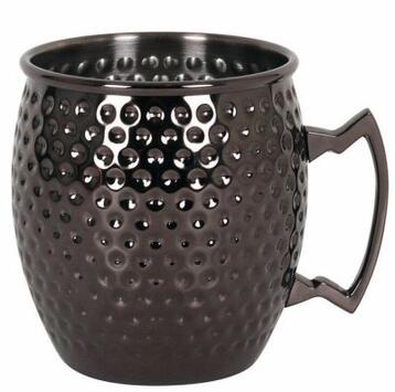 MUG MARTELÉ NOIR 50 CL