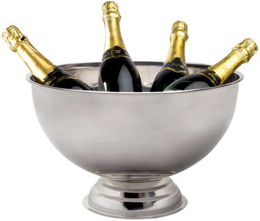 VASQUE À CHAMPAGNE EN ACIER INOXYDABLE 10,5 LITRES