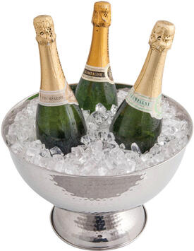 VASQUE À CHAMPAGNE MARTELÉE 7 LITRES