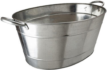 VASQUE À CHAMPAGNE GALVANISÉE 25 LITRES