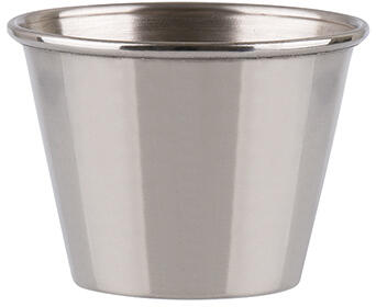 MINI RAMEQUIN À SAUCE EN ACIER INOXYDABLE 7,5 CL Ø 5,9 CM EN ACIER INOXYDABLE H 4,3 CM EN ACIER INOXYDABLE