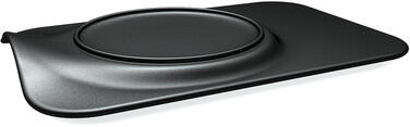 BURGER CHIC ASSIETTE NOIRE 32,9 X 21,9 CM