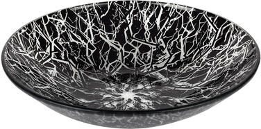 NUIT D'ORAGE ASSIETTE CREUSE Ø 24,5 CM NOIRE