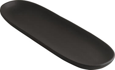 KOLOREO ASSIETTE TAPAS 33 X10,5 CM NOIRE