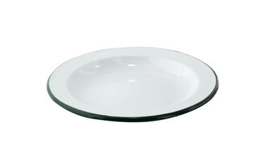 ASSIETTE SNAACK PLATE TOLE EMAILLE D24CM
