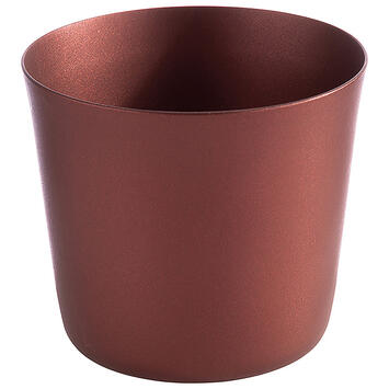 POT À FRITES BORD DROIT BORDEAUX MAT Ø 8,5 CM H 8,5 CM