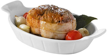 S'FOOD PLAT OVALE A OREILLES 23 CM