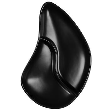 ASSIETTE A MOULES 2 COMP NOIR