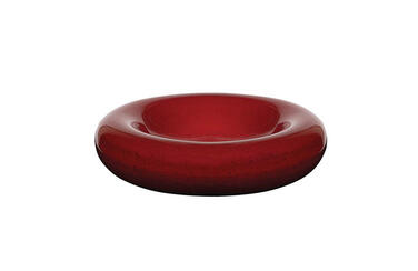COUPELLE GOURMET PODIUM D20,3CM ROUGE