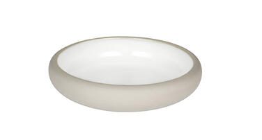 ASSIETTE NATURALE BORD ROND D15CM