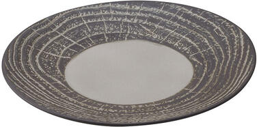ASSIETTE ARBORESCENCE PLATE POIVRE Ø 28 CM