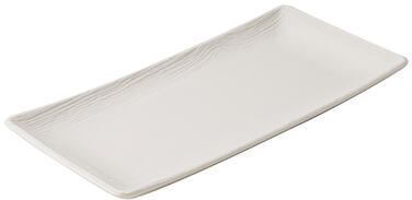 ASSIETTE ARBORESCENCE RECTANGULAIRE IVOIRE Ø 30 CM