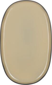 CARACTÈRE ASSIETTE OVALE MUSCADE Ø 35 CM