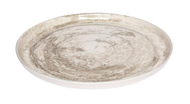 BANKIZ ASSIETTE FOND PLAT ET BORD DROIT Ø 27 CM
