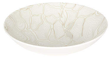 GOLD CELL ASSIETTE À DESSERT FORME WOK Ø 21 CM