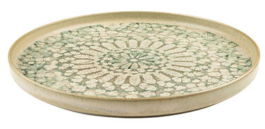 ESMERALDA ASSIETTE BORD DROIT Ø 25 CM