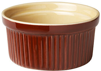 RAMEQUIN À CÔTES BRUN 17 CL Ø 9 CM