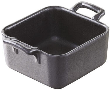 BELLE CUISINE EFFET FONTE PLAT CARRÉ 13 X 13 CM