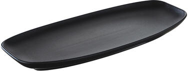 CLUB ASSIETTE NOIRE 36 X 15 CM