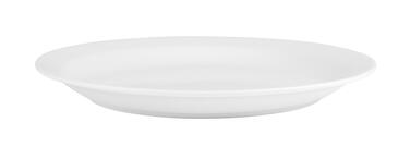 PLUME ASSIETTE PLATE PORCELAINE IVOIRE Ø 22,5 CM