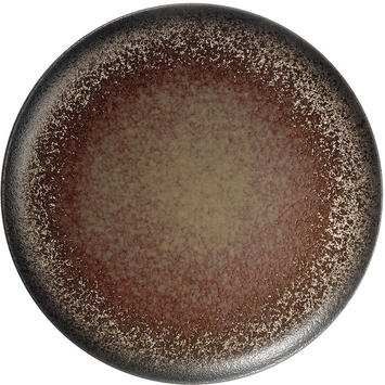 TERRE D'OMBRE ASSIETTE PLATE Ø 27CM