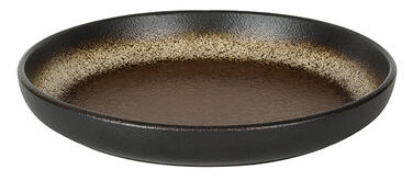TERRE D'OMBRE ASSIETTE CREUSE Ø 20 CM