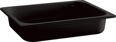 BAC MÉLAMINE GN 1/2 NOIR