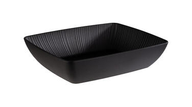 SALADIER NERO 350CL 32X26CM NOIR