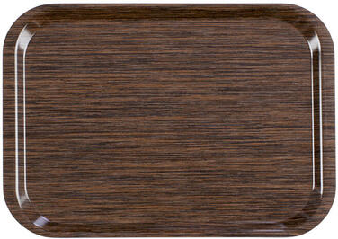 PLATEAU STRATIFIÉ GN 1/1 53 X 32,5 CM WENGÉ