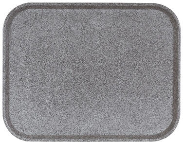 PLATEAU POLY STR GN 1/2 32,5 X 26,5 CM GRANIT GRIS