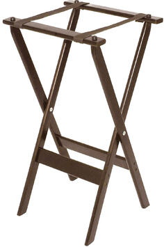 PORTE-PLATEAU PLIANT BOIS H 81 CM