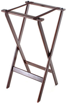 PORTE-PLATEAU PLIANT BOIS H 1 M