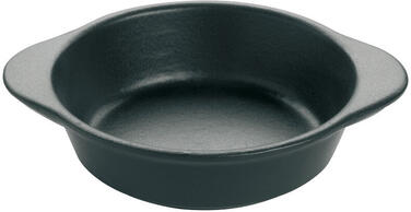 LE CHASSEUR PLAT ROND CREUX NOIR 18 CM