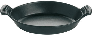 LE CHASSEUR PLAT OVALE NOIR 25 CM