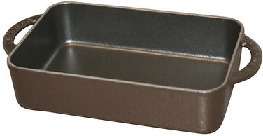LE CHASSEUR MINI-PLAT RECTANGULAIRE NOIR 23 X 12 CM