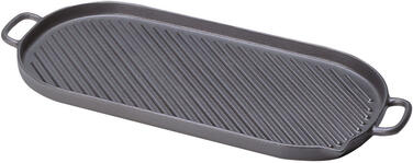 LE CHASSEUR GRILL OVALE À ANSES 53 X 23 CM