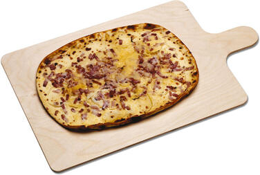 PLANCHE À FLAMMENKUCHE EN BOULEAU 50 X 30 CM