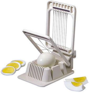 COUPE-OEUFS MIXTE 6 QUARTS OU 10 RONDELLES SUR SOCLE