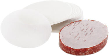 PAPIERS POUR MOULE À STEAK OVALES 11X8 CM X1000