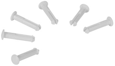 GOUPILLES DE RECHANGE SUPPORTS 10115V ET 10135V BLANC X6
