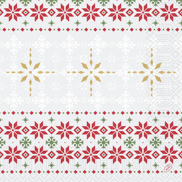 SERVIETTE 40X40CM OUATE 3 PLIS TRADITION X250