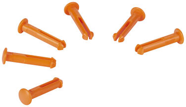 GOUPILLES DE RECHANGE SUPPORTS 10117V ET 10137V ORANGE X6